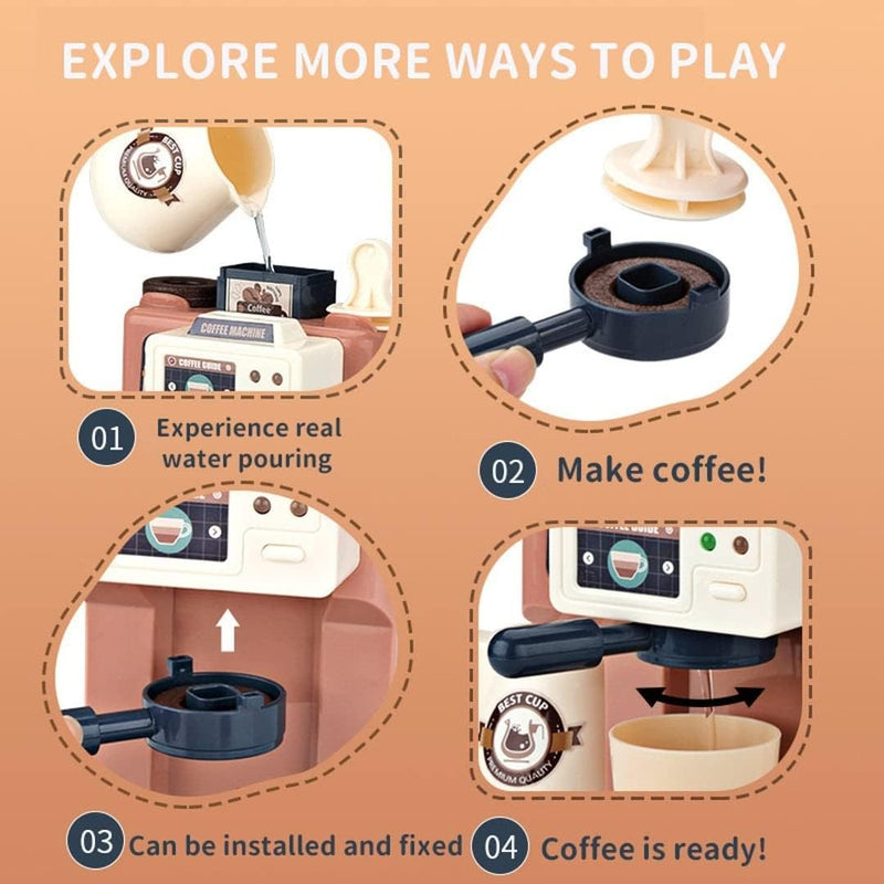 Pretend Coffee Play Set