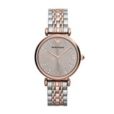 Emporio Armani AR1840 Ladies two tone Gianni Watch