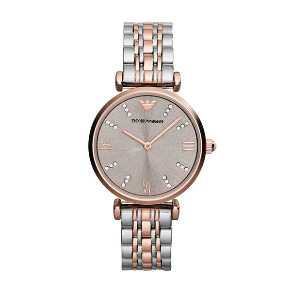 Emporio Armani AR1840 Ladies two tone Gianni Watch