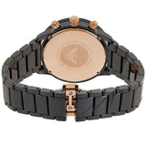 Emporio Armani Men's AR70002 Ceramica Black Mario Chronograph Watch