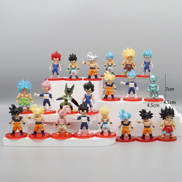 Anime Figure Advent Calendar Boxes With DBZ Figures