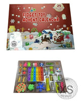 Premium Christmas Fidget Calendar 2024 – Anxiety Sensory Toy 25 Pieces