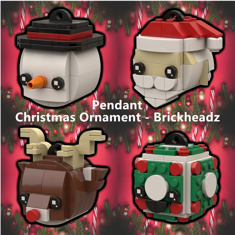 Christmas BrickHeadzal Ornament