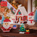 Christmas Halloween Micro Building Blocks