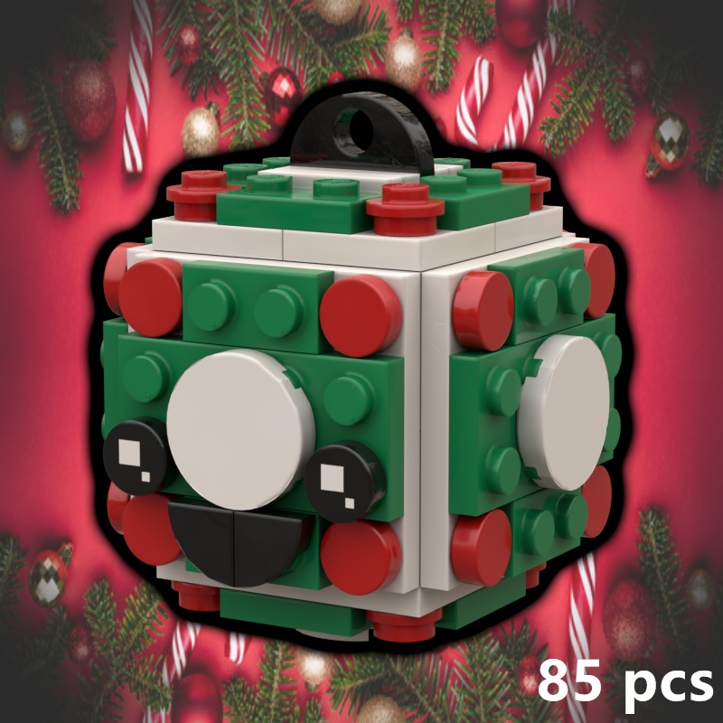 Christmas BrickHeadzal Ornament