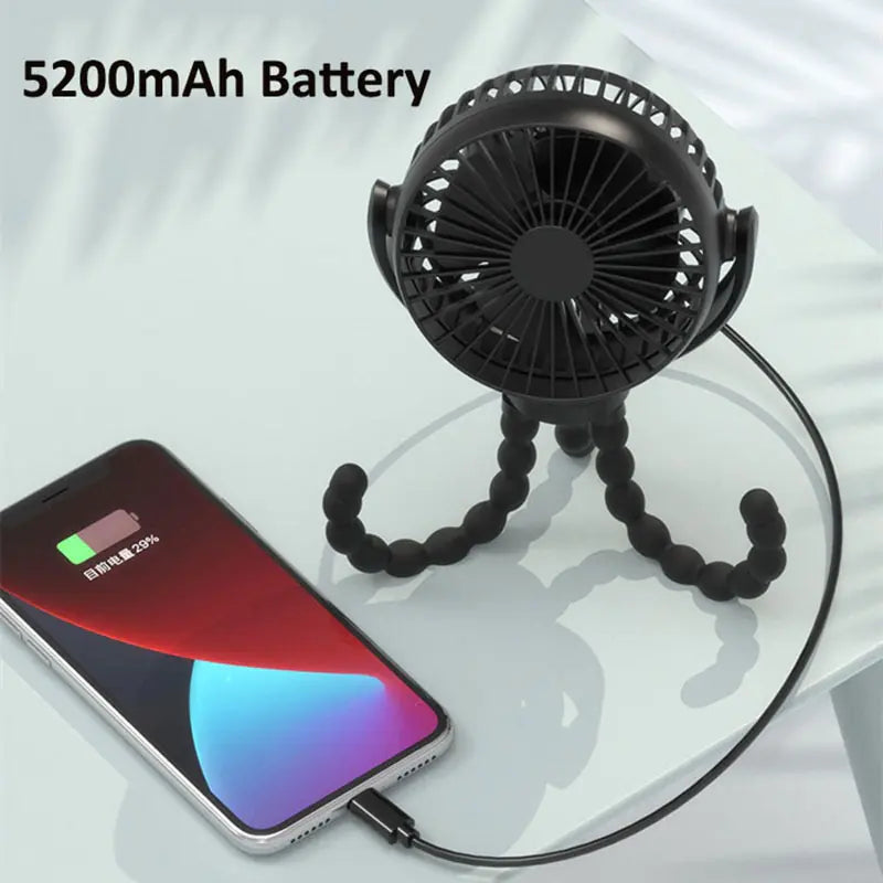 Rechargeable Portable Cooling Fan