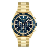 Hugo Boss 1513973 Men's Energy Gold and Blue Chronograph Watch
