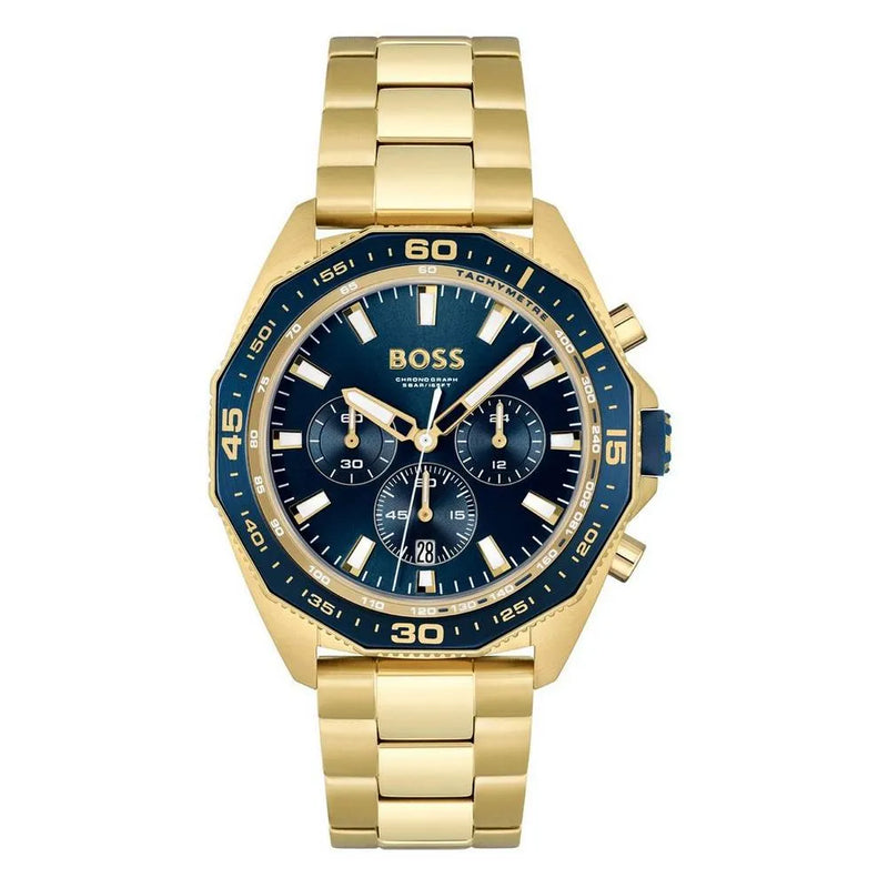 Hugo Boss 1513973 Men's Energy Gold and Blue Chronograph Watch