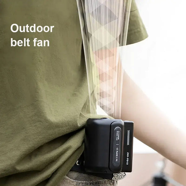 Fan That Clips With Waist 