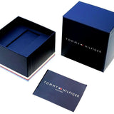 Tommy Hilfiger 1791399 Men’s Blue Dial Brown Leather Watch