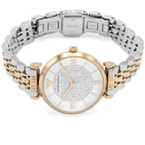 Emporio Armani AR1926 Ladies Two Tone Gianni T-Bar Watch