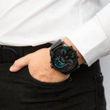 Diesel DZ7395 Men's Mr Daddy 2.0 Black Stainless Steel Watch