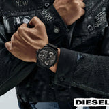 Diesel DZ7396 Men's Mr Daddy 2.0 Black Chronograph Watch