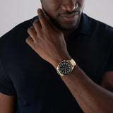 Hugo Boss 1513973 Men's Energy Gold and Blue Chronograph Watch