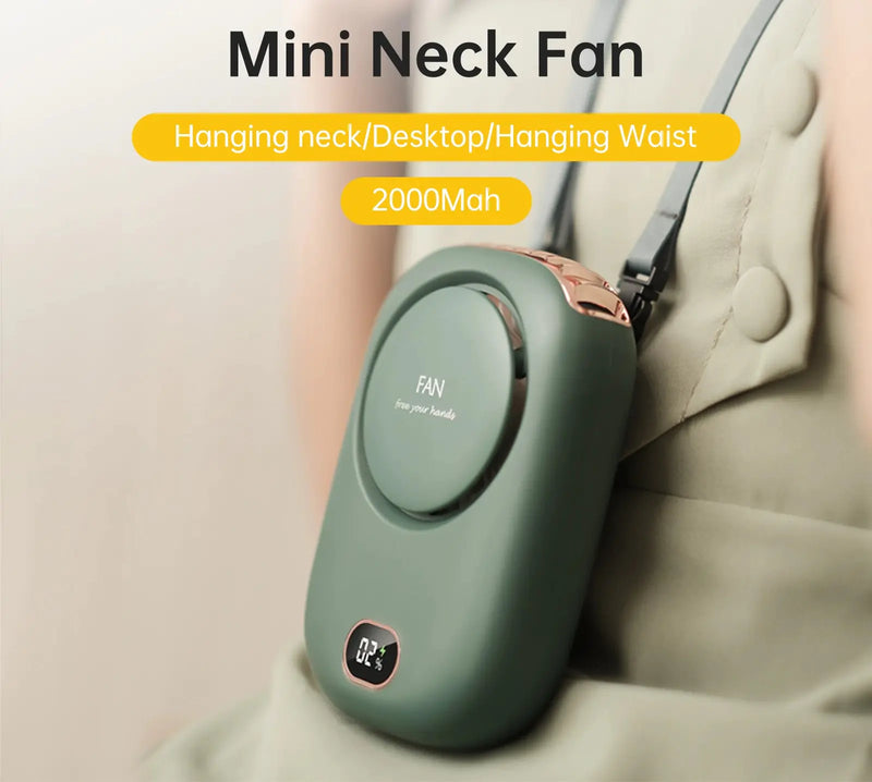 Hands-Free Portable Neck Fan