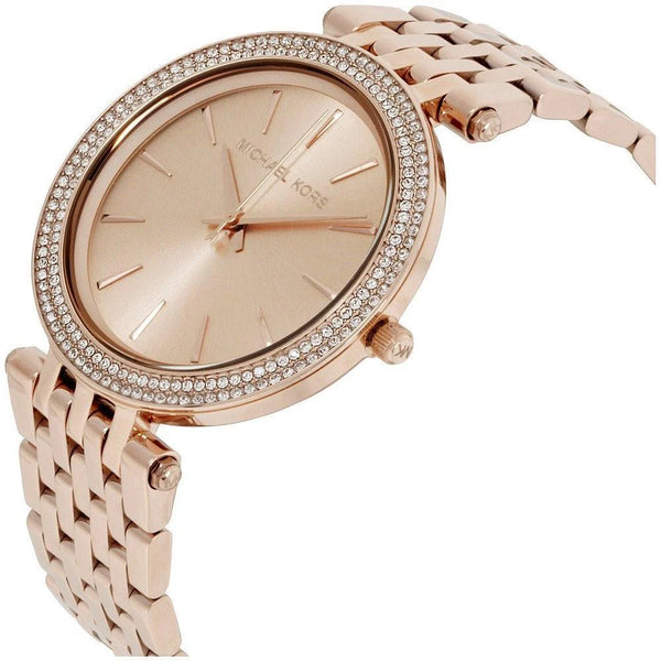 Michael Kors MK3192 Ladies Darci Rose Gold Crystal Watch