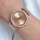 Michael Kors MK3192 Ladies Darci Rose Gold Crystal Watch