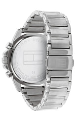 Tommy Hilfiger 1791788 Men's Mason Blue Dial Stainless Steel Watch