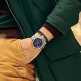 Tommy Hilfiger 1791788 Men's Mason Blue Dial Stainless Steel Watch